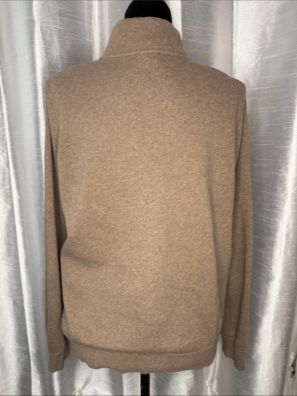 Nike Sportswear Club Fleece 1/2 Zip Relaxed Fit Brown Women’s M Cozy Fall